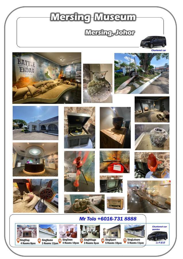 Singsport Holiday House Mersing Exterior foto